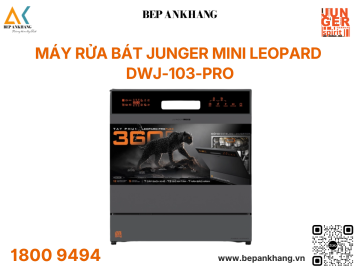 Máy rửa bát Junger mini LEOPARD -  DWJ-103-PRO